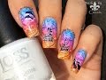 Summer Memories Stamping Nail Art