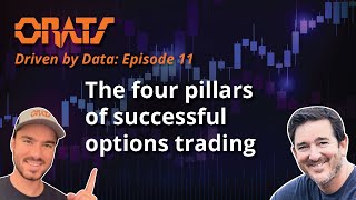 ORATS  Driven By Data Ep.24 | The Four Pillars Of Successful Options Trading (rerun) | 4.22.24