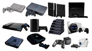 Todas las Consolas de PlayStation del 1 al 100