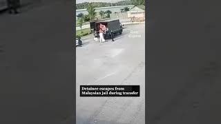 A Stani Detainee Made A Daring Escape During A Transfer From Sungai Buloh Prison In Selangor