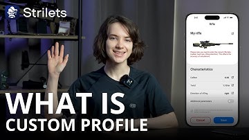 How to create a custom rifle. An overview of the Strilets ballistic calculator.