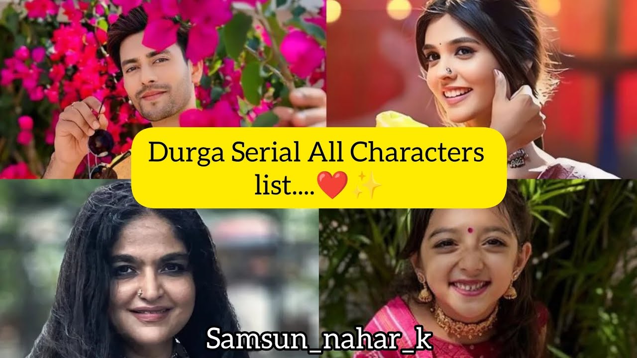 Durga serial all characters||Upcoming|| #viral#viralvideo#pranalirathod ...