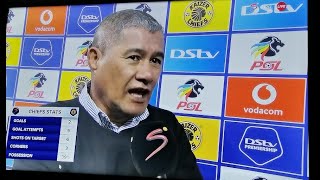 Kaizer Chiefs 2  2 TS Galaxy Post Match Interviews and Man of the Match ⚽