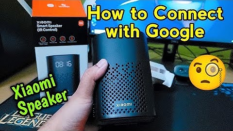 Xiaomi Smart Speaker | IR Control Speaker | How to connect speaker with Google App | Google Home |