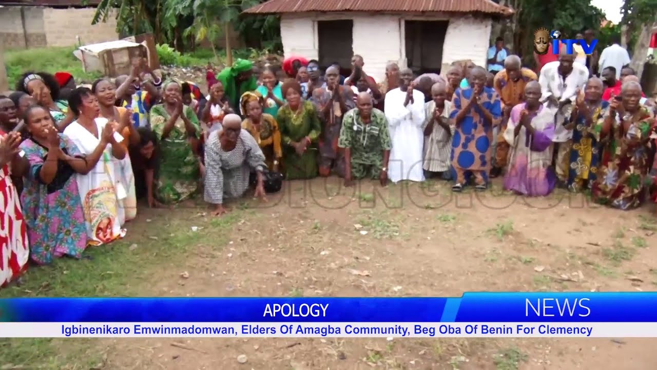 Igbinenikaro Emwinmadom, Elders Of Amagba Community, Beg Oba Of Benin For Clemency