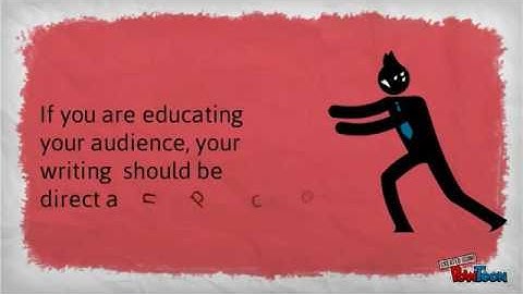 Audience, Purpose, and Tone  What You Need to Know 1