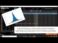 Kernel Density Estimation with Python:  Estimate a Density Function from Data