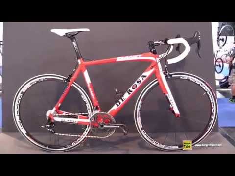 2016 De Rosa Planet Road Bike - Walkaround - 2015 Eurobike - YouTube