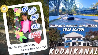 🏕️கொடைக்கானல்-ல DORA 👧பாப்பாவோட First Day 🏫School Vlog | A Day In My Life | Kodaikanal