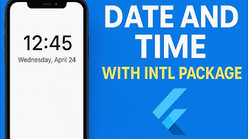 How to format Date and Time with Intl package in flutter?