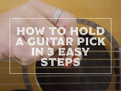 Video: How To Play With A Pick