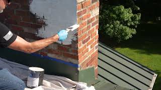 Chimney Defender Vaporpass Breathable Masonry Coating Application Video