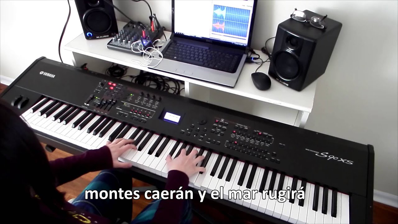 Cante al Senor (Shout to the Lord Spanish translation) - pista instrumental piano, karaoke