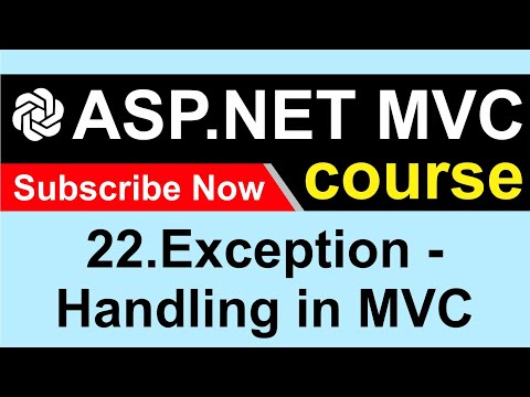 22.How to do exception handling in MVC - ASP NET MVC 5 - CodeGPT