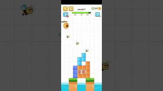 capybara rescue block puzzle level 7 #gaming #shorts screenshot 5