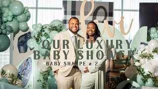 The Most LUXE Baby Shower EVER! | Baby Sharpe #2