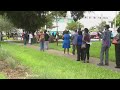 Long Lines Kick Off First Day Of Early Voting In South Florida