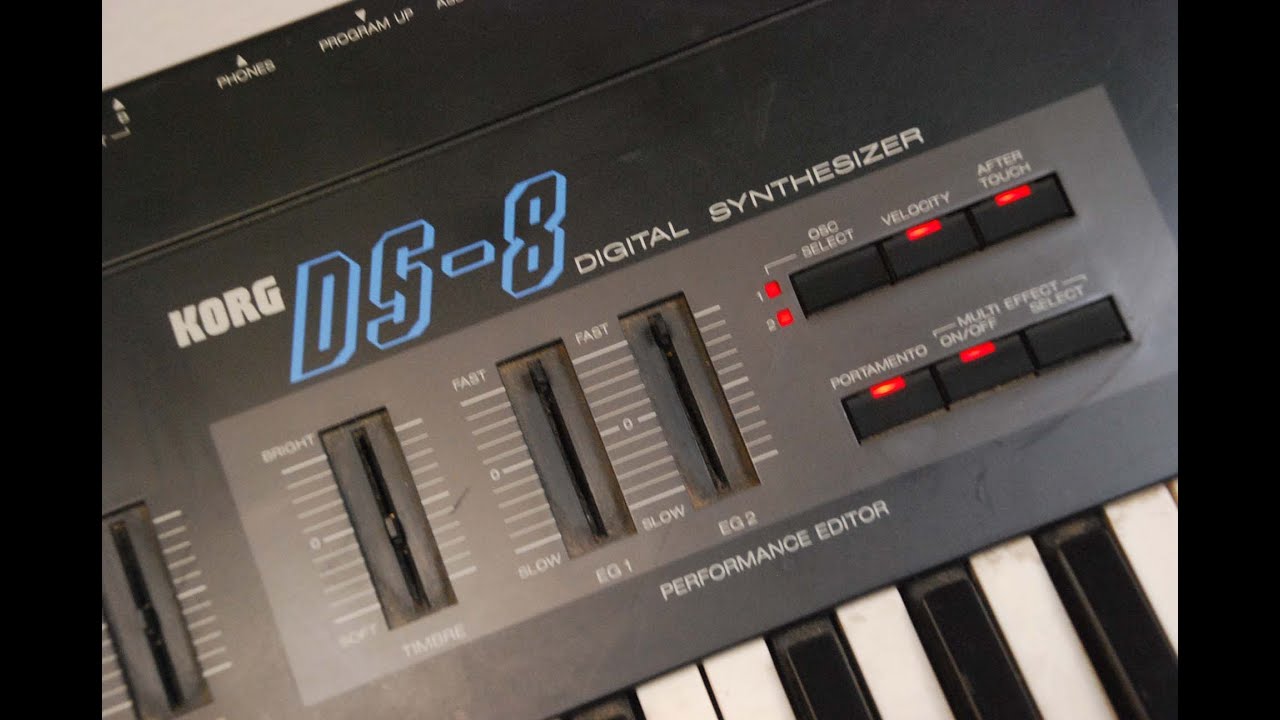 Korg DS-8 4 Op FM Performance Synthesizer Demo