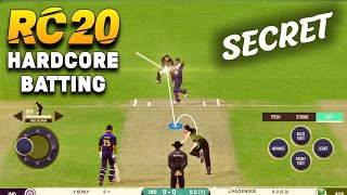 🔥 Real cricket 20 , How to Hit Six in Hardcore mode, Hardcore mode batting trick , Full Explain !! screenshot 5