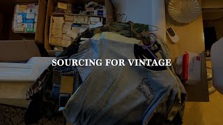 week full of sourcing for vintage clothes