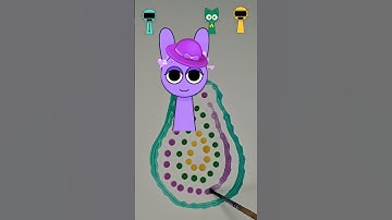 ASMR Color Mixing #sprunki #satisfying #asmr #color #oddlysatisfying