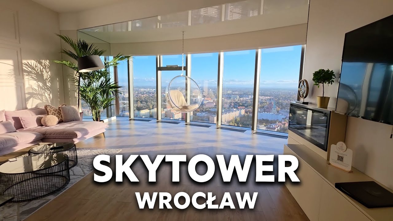 Skytower Wrocław - Apartament na 30 piętrze