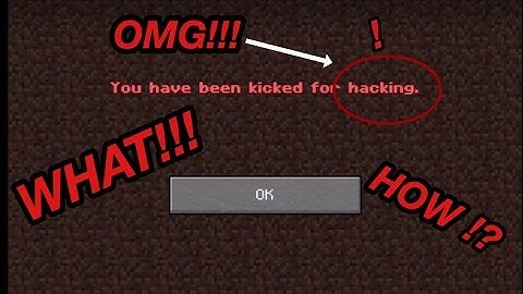 Minecraft PE - Sky Wars - KICKED FOR HACKING ????!!!!!