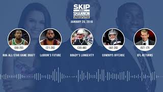 UNDISPUTED Audio Podcast (1.26.18) with Skip Bayless, Shannon Sharpe, Joy Taylor | UNDISPUTED