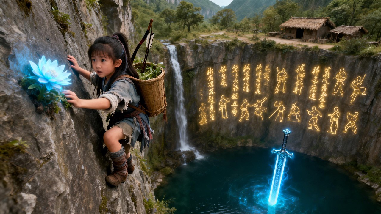 采药少女意外发现神秘灵药，获无上功法称霸江湖！