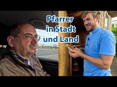 Priester auf dem Land und in der Großstadt