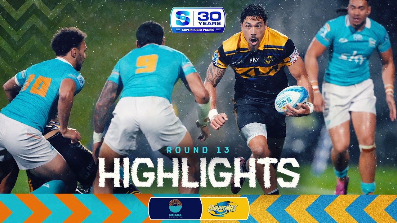 MOANA PASIFIKA v HURRICANES | Rd 13 Highlights | Super Rugby Pacific 2026