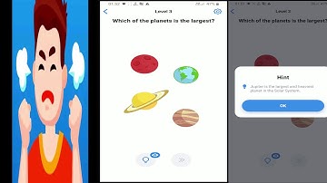 Easy Game Level 2 : Which of the planets is the largest?
