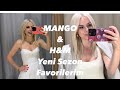 H&amp;M VE MANGO YENİ SEZON DENEMELİ FAVORLERİM-VLOG