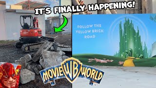 Movie World NEW RIDES! Wizard of Oz Land, Flash Coaster, Arcade Updates & MORE!