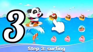 Panda 🐼 - Gameplay  Baby Panda's Summer: Vacation Part 3 Tutorial (Android Gameplay) screenshot 4