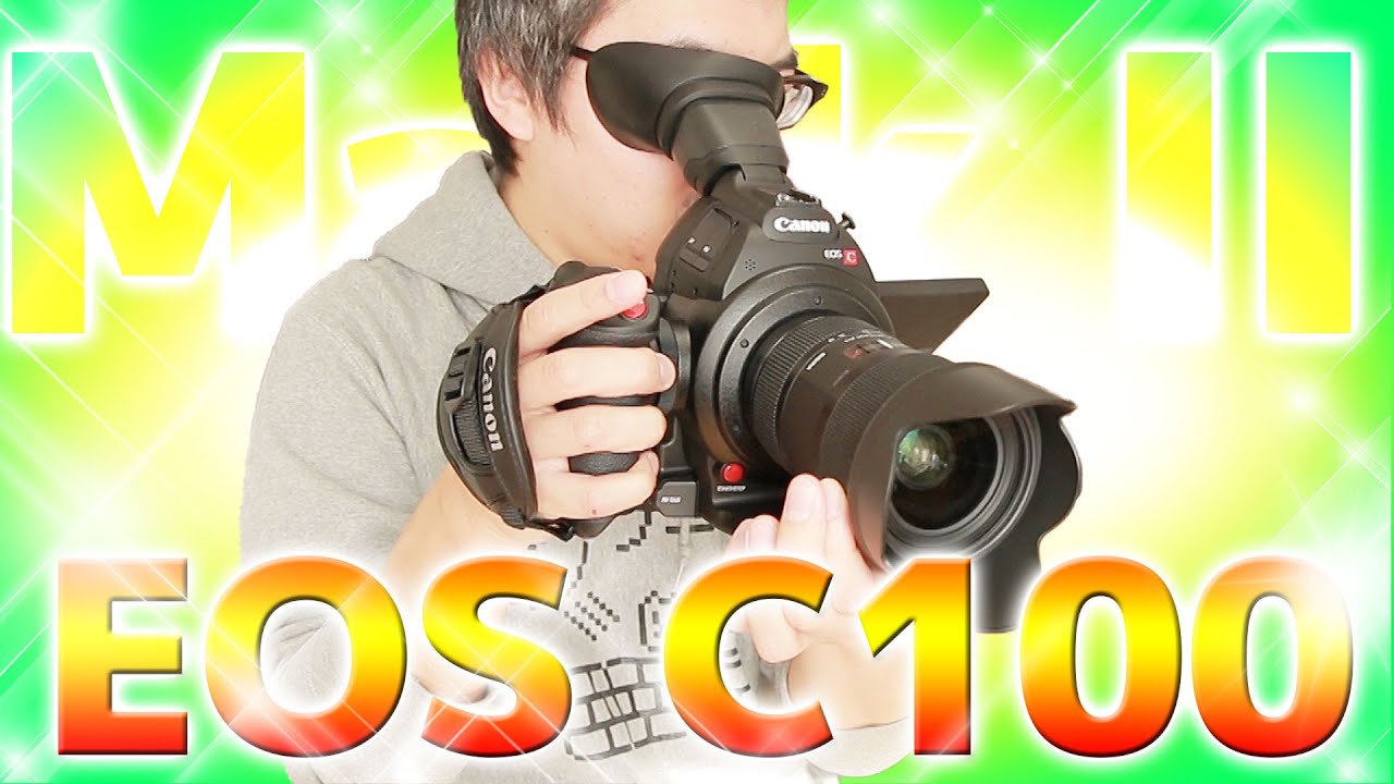 付属品をひとつずつ紹介します。Canon EOS C100 Mark IIがやってきた