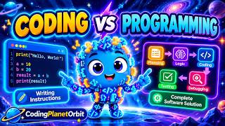Information Coding vs Programming 🤔 What's the Difference | Explained Simply Update
