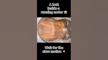 A view inside a running engine 😱 #motor #engine #engineering #car #cars #automobile #how #omg