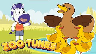 Download lagu Five Little Ducks | Kids Songs & Nursery Rhymes | Zoo Tunes
