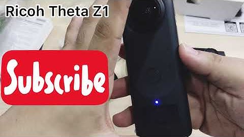 [Unboxing] Ricoh Theta Z1 || the best 360 Camera available.