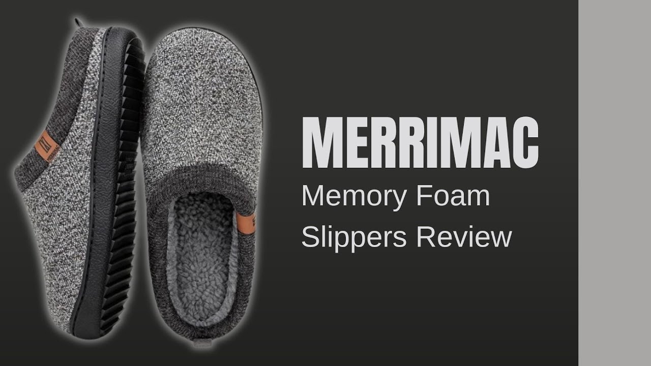 MERRIMAC Memory Foam Slippers Review