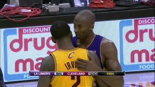 Kobe and Kyrie Duel in CLEVELAND!!