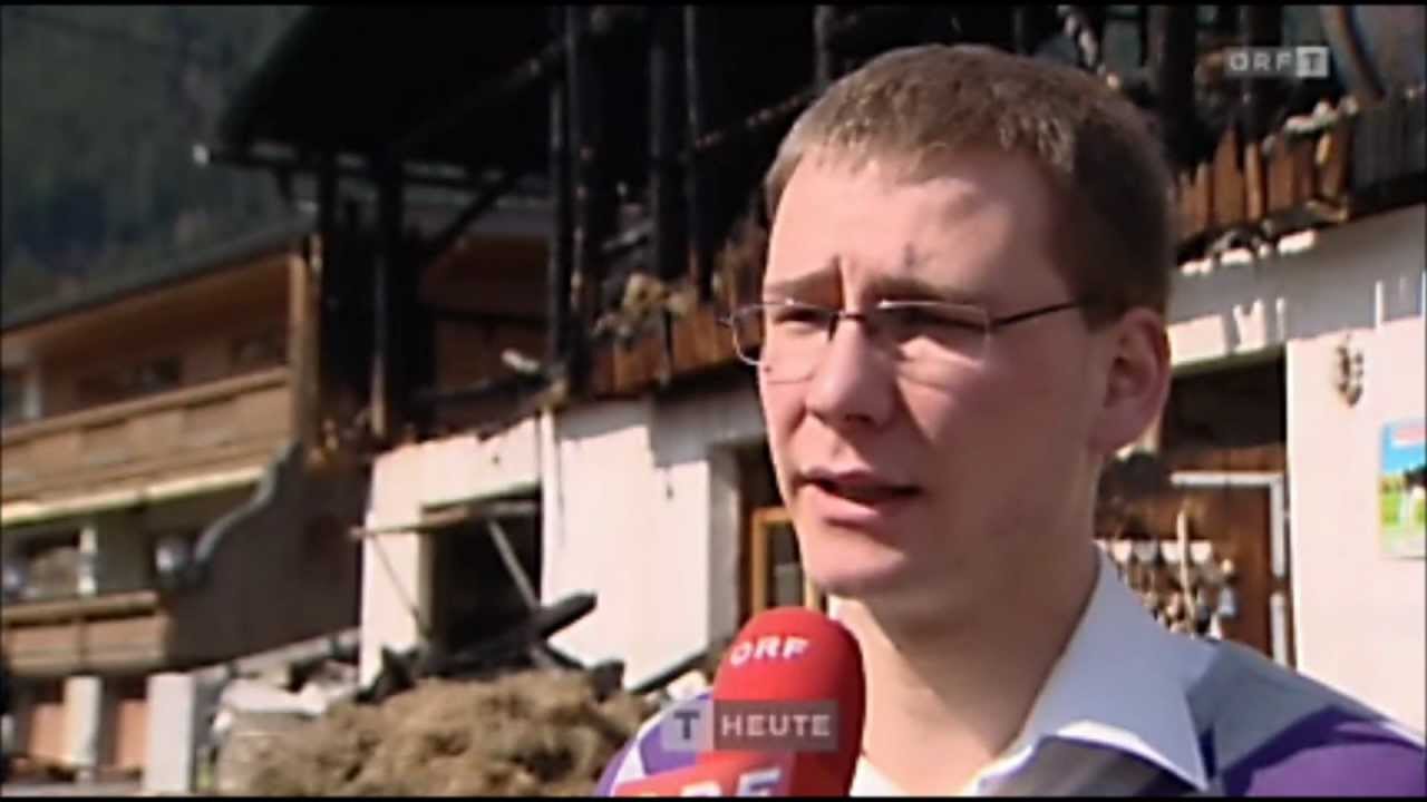 Gebäudebrand Hippach 17.03.2012