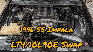 1996 Impala SS LT4/10L90E Swap. Here's The Details!