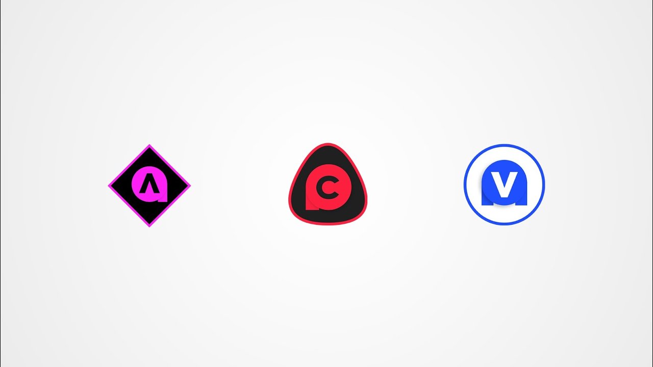 How to create a SIMPLE LOGO - YouTube