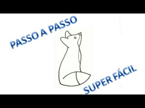 Como Desenhar Uma Raposa (Muito Fácil) - Aprender a Desenhar