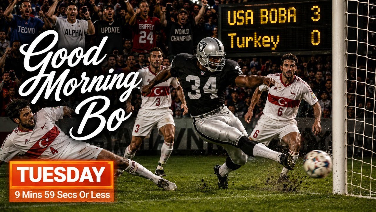 Bo Jackson Battle Arena Tuesday Show | Good Morning Bo! 9 Minute Edition