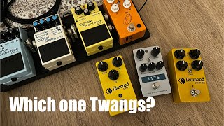 Country Guitar Compressor Shootout | JHS vs DIamond vs 1176