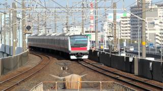 JR京葉線　E233系5000番台(千ケヨ506編成)　舞浜到着③
