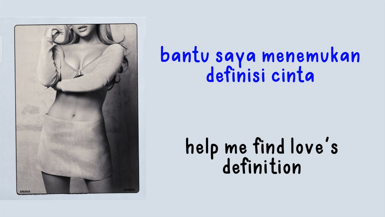 Ariana Grande Positions Lirik Terjemahan Indonesia Youtube